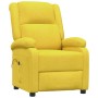 Yellow Fabric Electric Recliner by vidaXL, Armchairs - Ref: Foro24-3100365, Price: 260,42 €, Discount: %