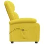 Yellow Fabric Electric Recliner by vidaXL, Armchairs - Ref: Foro24-3100365, Price: 241,00 €, Discount: %