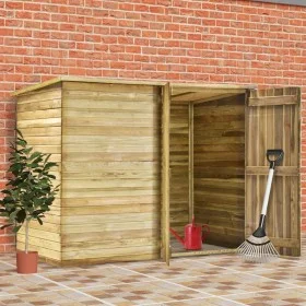Gartenhaus aus imprägniertem Kiefernholz 232x110x170 cm von vidaXL, Schuppen - Ref: Foro24-46363, Preis: 589,12 €, Rabatt: %