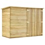 Gartenhaus aus imprägniertem Kiefernholz 232x110x170 cm von vidaXL, Schuppen - Ref: Foro24-46363, Preis: 599,78 €, Rabatt: %