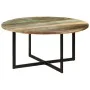 Recycled solid wood dining table 150x75 cm by vidaXL, Kitchen and dining tables - Ref: Foro24-337074, Price: 303,93 €, Discou...