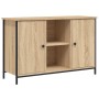 Mueble de TV madera de ingeniería roble Sonoma 100x35x65 cm de vidaXL, Muebles TV - Ref: Foro24-832779, Precio: 75,00 €, Desc...