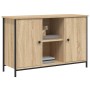 Mueble de TV madera de ingeniería roble Sonoma 100x35x65 cm de vidaXL, Muebles TV - Ref: Foro24-832779, Precio: 75,00 €, Desc...