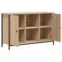 Mueble de TV madera de ingeniería roble Sonoma 100x35x65 cm de vidaXL, Muebles TV - Ref: Foro24-832779, Precio: 73,86 €, Desc...