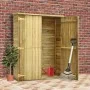 Garden tool shed impregnated pine wood 123x50x171 cm by vidaXL, Sheds - Ref: Foro24-46361, Price: 311,43 €, Discount: %