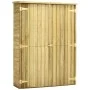 Gartengeräteschuppen aus imprägniertem Kiefernholz, 123 x 50 x 171 cm von vidaXL, Schuppen - Ref: Foro24-46361, Preis: 305,95...