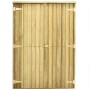 Caseta herramientas jardín madera pino impregnada 123x50x171 cm de vidaXL, Cobertizos - Ref: Foro24-46361, Precio: 311,43 €, ...