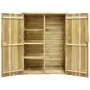 Gartengeräteschuppen aus imprägniertem Kiefernholz, 123 x 50 x 171 cm von vidaXL, Schuppen - Ref: Foro24-46361, Preis: 305,95...