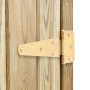 Caseta herramientas jardín madera pino impregnada 123x50x171 cm de vidaXL, Cobertizos - Ref: Foro24-46361, Precio: 311,43 €, ...