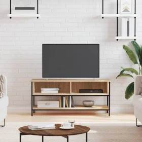 Mueble para TV madera contrachapada roble Sonoma 100x35x45 cm de vidaXL, Muebles TV - Ref: Foro24-832784, Precio: 59,71 €, De...