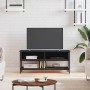 Schwarzer TV-Schrank aus Sperrholz, 100 x 35 x 45 cm von vidaXL, TV-Möbel - Ref: Foro24-832783, Preis: 51,24 €, Rabatt: %