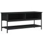 Schwarzer TV-Schrank aus Sperrholz, 100 x 35 x 45 cm von vidaXL, TV-Möbel - Ref: Foro24-832783, Preis: 51,24 €, Rabatt: %