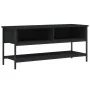 Schwarzer TV-Schrank aus Sperrholz, 100 x 35 x 45 cm von vidaXL, TV-Möbel - Ref: Foro24-832783, Preis: 49,11 €, Rabatt: %