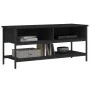 Schwarzer TV-Schrank aus Sperrholz, 100 x 35 x 45 cm von vidaXL, TV-Möbel - Ref: Foro24-832783, Preis: 49,11 €, Rabatt: %