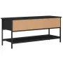 Schwarzer TV-Schrank aus Sperrholz, 100 x 35 x 45 cm von vidaXL, TV-Möbel - Ref: Foro24-832783, Preis: 49,11 €, Rabatt: %