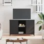 Mueble de TV madera de ingeniería negro 100x35x65 cm de vidaXL, Muebles TV - Ref: Foro24-832778, Precio: 77,21 €, Descuento: %