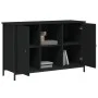 Mueble de TV madera de ingeniería negro 100x35x65 cm de vidaXL, Muebles TV - Ref: Foro24-832778, Precio: 77,21 €, Descuento: %