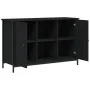 Mueble de TV madera de ingeniería negro 100x35x65 cm de vidaXL, Muebles TV - Ref: Foro24-832778, Precio: 77,21 €, Descuento: %