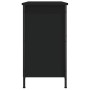 Schwarzer TV-Schrank aus Holzwerkstoff, 100 x 35 x 65 cm von vidaXL, TV-Möbel - Ref: Foro24-832778, Preis: 78,15 €, Rabatt: %