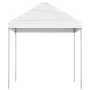 Pavillon mit weißem Polyethylendach 4,46 x 2,28 x 2,69 m von vidaXL, Zelte und Pavillons - Ref: Foro24-3155502, Preis: 146,23...