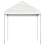 Pavillon mit weißem Polyethylendach 4,46 x 2,28 x 2,69 m von vidaXL, Zelte und Pavillons - Ref: Foro24-3155502, Preis: 147,79...
