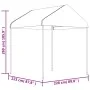 Pavillon mit weißem Polyethylendach 4,46 x 2,28 x 2,69 m von vidaXL, Zelte und Pavillons - Ref: Foro24-3155502, Preis: 146,23...