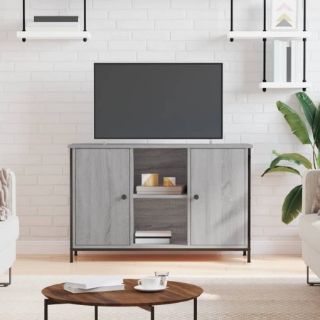 Sonoma grauer TV-Schrank aus Holzwerkstoff, 100 x 35 x 65 cm von vidaXL, TV-Möbel - Ref: Foro24-832781, Preis: 91,06 €, Rabat...