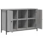 Sonoma gray engineered wood TV cabinet 100x35x65 cm by vidaXL, TV Furniture - Ref: Foro24-832781, Price: 89,54 €, Discount: %