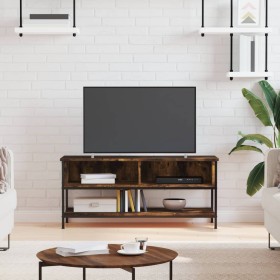 Smoked oak plywood TV cabinet 100x35x45 cm by vidaXL, TV Furniture - Ref: Foro24-832785, Price: 65,59 €, Discount: %
