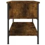 Smoked oak plywood TV cabinet 100x35x45 cm by vidaXL, TV Furniture - Ref: Foro24-832785, Price: 64,60 €, Discount: %