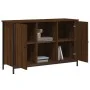 TV-Möbel aus brauner Eiche 100x35x65 cm von vidaXL, TV-Möbel - Ref: Foro24-832782, Preis: 84,26 €, Rabatt: %
