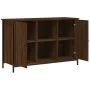 TV-Möbel aus brauner Eiche 100x35x65 cm von vidaXL, TV-Möbel - Ref: Foro24-832782, Preis: 84,26 €, Rabatt: %