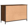 TV-Möbel aus brauner Eiche 100x35x65 cm von vidaXL, TV-Möbel - Ref: Foro24-832782, Preis: 85,49 €, Rabatt: %
