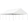 Pavillon mit weißem Polyethylendach 8,92 x 5,88 x 3,75 m von vidaXL, Zelte und Pavillons - Ref: Foro24-3155520, Preis: 502,63...