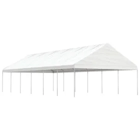 Pavillon mit weißem Polyethylendach 13,38 x 5,88 x 3,75 m von vidaXL, Zelte und Pavillons - Ref: Foro24-3155522, Preis: 755,5...
