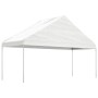 Pavillon mit weißem Polyethylendach 13,38 x 5,88 x 3,75 m von vidaXL, Zelte und Pavillons - Ref: Foro24-3155522, Preis: 767,5...