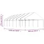 Gazebo with white polyethylene roof 13.38x5.88x3.75 m by vidaXL, Tents and gazebos - Ref: Foro24-3155522, Price: 755,57 €, Di...