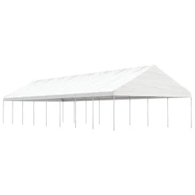 Pavillon mit weißem Polyethylendach 17,84 x 5,88 x 3,75 m von vidaXL, Zelte und Pavillons - Ref: Foro24-3155524, Preis: 956,2...