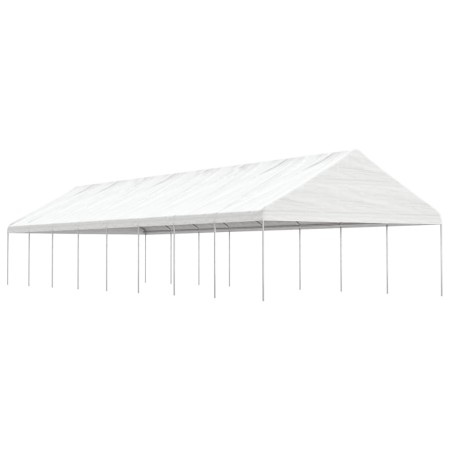 Pavillon mit weißem Polyethylendach 17,84 x 5,88 x 3,75 m von vidaXL, Zelte und Pavillons - Ref: Foro24-3155524, Preis: 971,7...