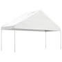 Pavillon mit weißem Polyethylendach 17,84 x 5,88 x 3,75 m von vidaXL, Zelte und Pavillons - Ref: Foro24-3155524, Preis: 956,2...