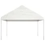 Gazebo with white polyethylene roof 8.92x4.08x3.22 m by vidaXL, Tents and gazebos - Ref: Foro24-3155512, Price: 343,40 €, Dis...