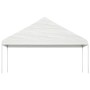 Pavillon mit weißem Polyethylendach 20,07x5,88x3,75 m von vidaXL, Zelte und Pavillons - Ref: Foro24-3155525, Preis: 1,00 €, R...