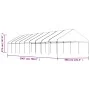 Pavillon mit weißem Polyethylendach 20,07x5,88x3,75 m von vidaXL, Zelte und Pavillons - Ref: Foro24-3155525, Preis: 1,00 €, R...