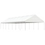 Pavillon mit weißem Polyethylendach 15,61 x 5,88 x 3,75 m von vidaXL, Zelte und Pavillons - Ref: Foro24-3155523, Preis: 850,9...
