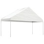 Pavillon mit weißem Polyethylendach 15,61 x 5,88 x 3,75 m von vidaXL, Zelte und Pavillons - Ref: Foro24-3155523, Preis: 850,9...