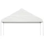 Gazebo with white polyethylene roof 15.61x5.88x3.75 m by vidaXL, Tents and gazebos - Ref: Foro24-3155523, Price: 856,10 €, Di...