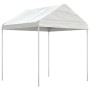 Cenador con techo polietileno blanco 13,38x2,28x2,69 m by vidaXL, Tents and gazebos - Ref: Foro24-3155506, Price: 392,54 €, D...