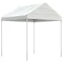 Pavillon mit weißem Polyethylen-Dach 13,38x2,28x2,69 m von vidaXL, Zelte und Pavillons - Ref: Foro24-3155506, Preis: 387,43 €...