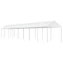 Cenador con techo polietileno blanco 17,84x2,28x2,69 m de vidaXL, Carpas y cenadores - Ref: Foro24-3155508, Precio: 508,50 €,...