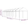 Cenador con techo polietileno blanco 17,84x2,28x2,69 m de vidaXL, Carpas y cenadores - Ref: Foro24-3155508, Precio: 508,50 €,...